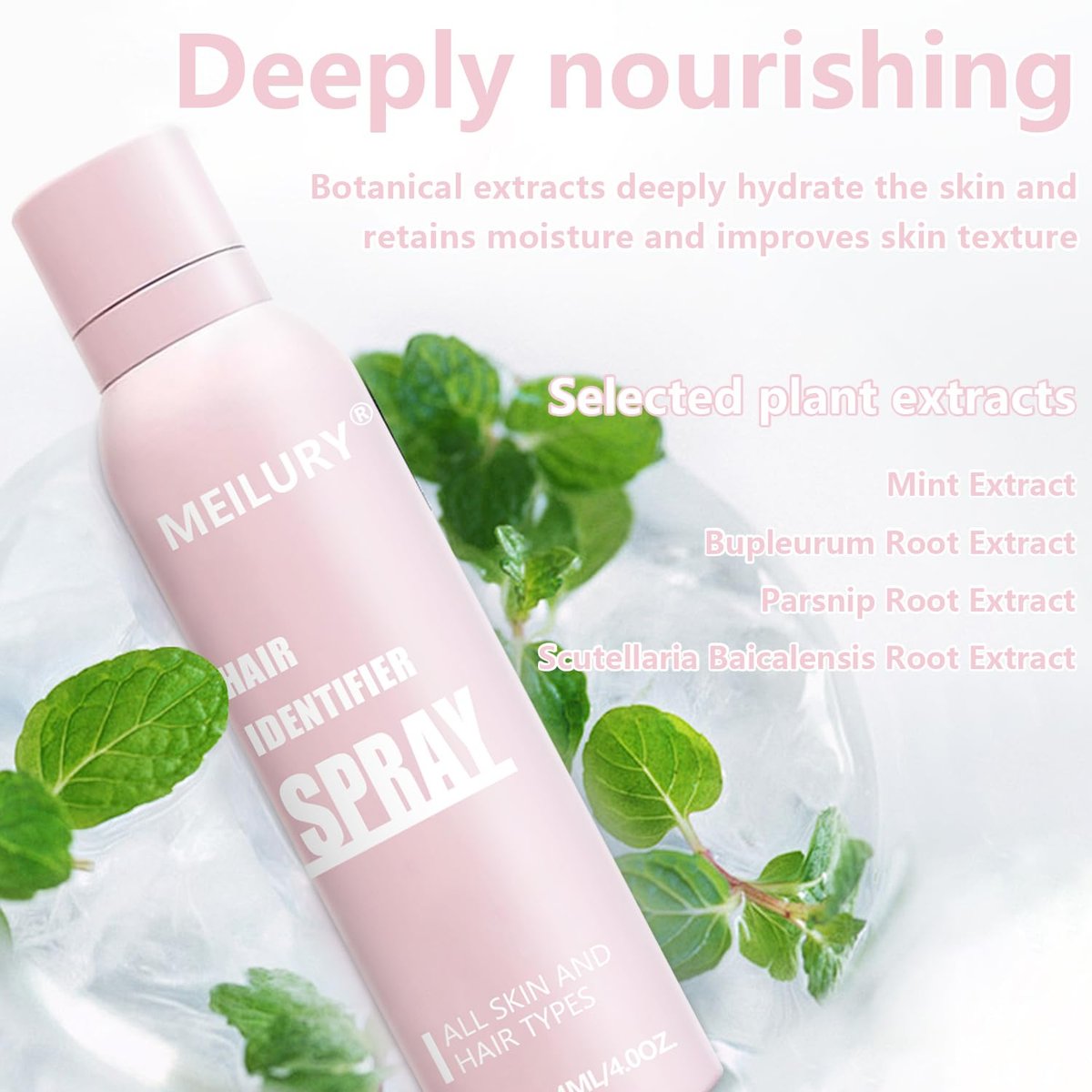 Hair Identifier Spray for Face Shaving - Moisturizing Dermaplaner Spray, Glow Reveal Face Spray for Dermaplaning, Peach Fuzz Remover for Women (1pc) - görsel 11