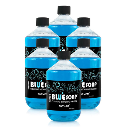 XTREME Blue Tattoo Soap – 16.9oz (500ml) Concentrated Cleanser for Tattoo Procedures & Aftercare – Made in USA Avelisse