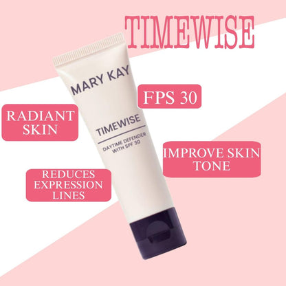 Mary Kay Timewise Daytime Protective Facial Lotion with SPF 30 – Daily Moisturizer & Sunscreen Avelisse