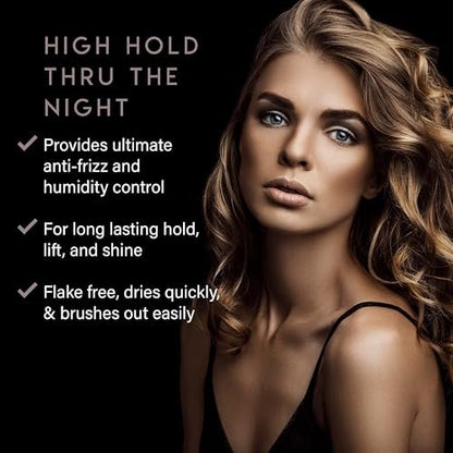 ALURAM High Hold Finishing Spray – All-Day Humidity Resistant Hold with Raspberry & Acai Oils, 10 Fl Oz Avelisse