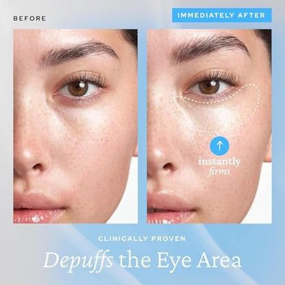 belif Aqua Bomb Cooling Eye Gel – Caffeine, Hyaluronic Acid & Niacinamide for Puffiness, Dark Circles, and Hydration – Korean Skin Care – 0.5 fl oz Avelisse