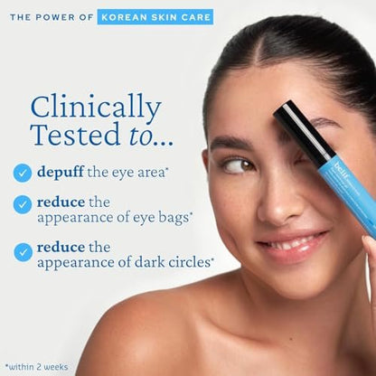 belif Aqua Bomb Cooling Eye Gel – Caffeine, Hyaluronic Acid & Niacinamide for Puffiness, Dark Circles, and Hydration – Korean Skin Care – 0.5 fl oz Avelisse