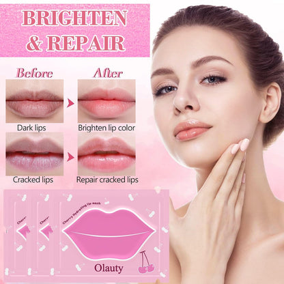 30 Pairs Lip Mask & Eye Mask Set – Hydrating Eye Patches for Puffy Eyes, Chapstick Bulk, Bridesmaid Gifts, Hangover Kit