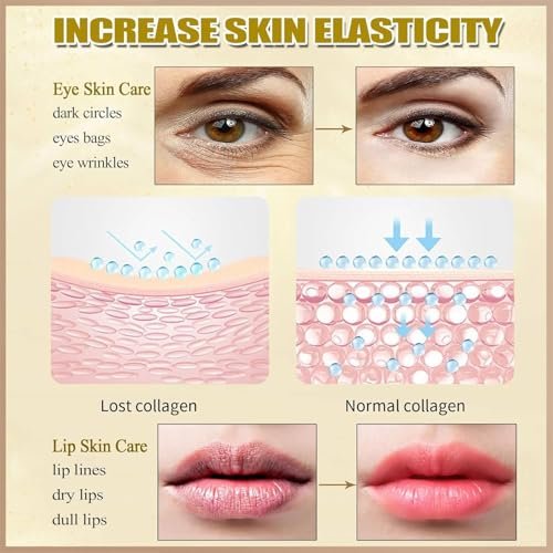 30 Pairs Lip Mask & Eye Mask Set – Hydrating Eye Patches for Puffy Eyes, Chapstick Bulk, Bridesmaid Gifts, Hangover Kit - görsel 16