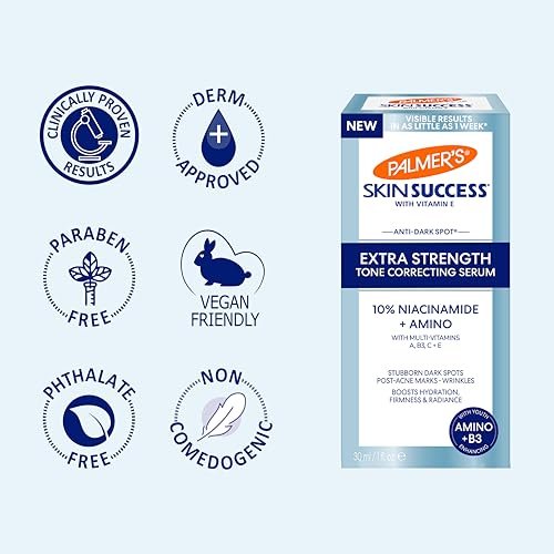 Palmer's Skin Success Extra Strength Tone Correcting Face Serum for Dark Spots, 1.0 Fl Oz Avelisse