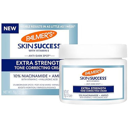 Palmer's Skin Success Extra Strength Tone Correcting Face Cream – Dark Spot Corrector for Discoloration, Age Spots & Post-Acne Marks (2.7 oz) Avelisse