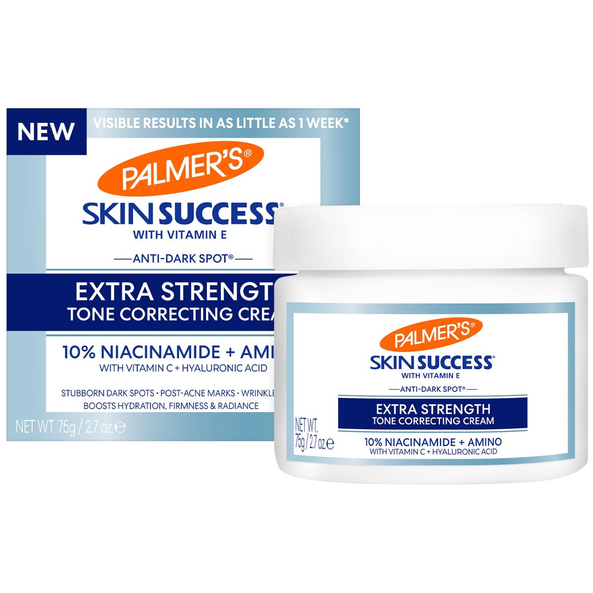 Palmer's Skin Success Extra Strength Tone Correcting Face Cream – Dark Spot Corrector for Discoloration, Age Spots & Post-Acne Marks (2.7 oz) Avelisse
