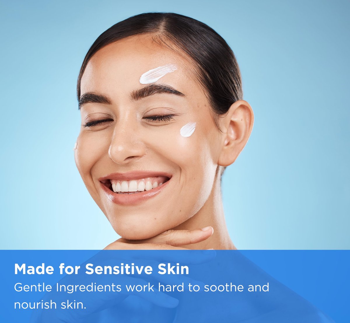 Dermgentle Seborrheic Dermatitis Face Cream for Sensitive Skin - Hydrates & Supports Skin Barrier with MCT Oil & Squalane, Moisturizing Face, Scalp and Body Cream, No Steroids, Gentle Ingredients, 2 Fl Oz Avelisse