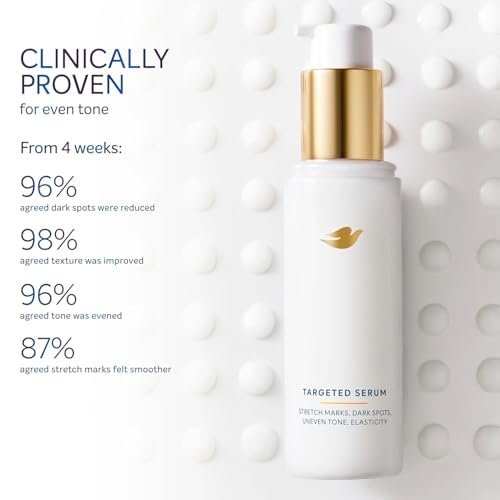 Dove Targeted Serum Multipurpose for Stretch Marks, Dark Spots, Uneven Skin Tone and Elasticity - 3.2 oz Avelisse
