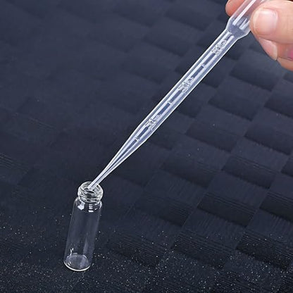 10-Pack Perfume Refill Pump Bottle Dispenser - Transparent Plastic Travel Transfer Tool for Cosmetics