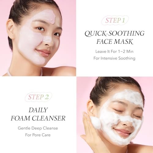 APRILSKIN Pink Aloe Facial Polish Cleanser | Gentle Exfoliation with Mungbean & Soybean Scrub | Removes Waterproof Makeup & Sunscreen | Non-Comedogenic Korean Skincare - görsel 13