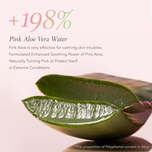 APRILSKIN Pink Aloe Facial Polish Cleanser | Gentle Exfoliation with Mungbean & Soybean Scrub | Removes Waterproof Makeup & Sunscreen | Non-Comedogenic Korean Skincare - görsel 9