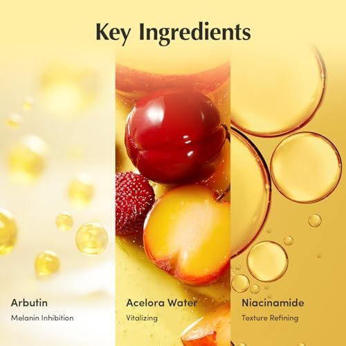 EQQUALBERRY Vitamin Illuminating Serum | Niacinamide 4% + Brightening Vitamin C Face Serum with Hyaluronic Acid & Vitamin E | Dark Spot & Uneven Tone Corrector | Korean Skincare, 1.01 fl.oz Avelisse