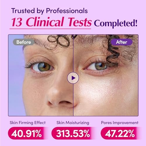 EQQUALBERRY Bakuchiol Plumping Face Serum - Retinol Alternative for Sensitive Skin with Niacinamide & Hyaluronic Acid, Pore & Wrinkle Korean Skin Care (1.01oz / 30ml) Avelisse
