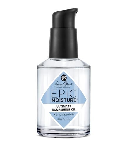 Jack Black Epic Moisture Ultimate MP10 Nourishing Oil – Multi-Purpose Face, Beard & Body Oil with 10 Natural Oils, 2 Fl Oz Avelisse