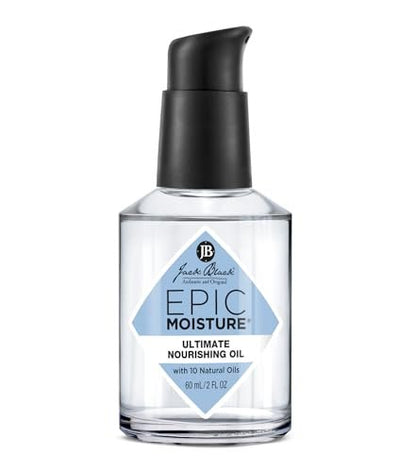 Jack Black Epic Moisture Ultimate MP10 Nourishing Oil – Multi-Purpose Face, Beard & Body Oil with 10 Natural Oils, 2 Fl Oz Avelisse