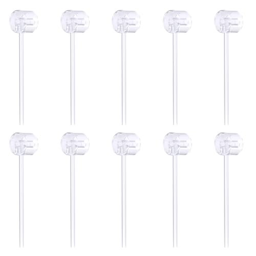 10-Pack Perfume Refill Pump Bottle Dispenser - Transparent Plastic Travel Transfer Tool for Cosmetics - görsel 2