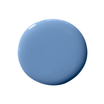 Dazzle Dry Nail Lacquer (Step 3) - Varsity Blues - Muted Light Denim Full Coverage Cream, 0.5 fl oz Avelisse