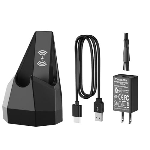 KWRNVO Charging Dock Replacement for Manscaped 4.0 - Wireless Charging Stand Base with 4.9FT USB Cable Avelisse
