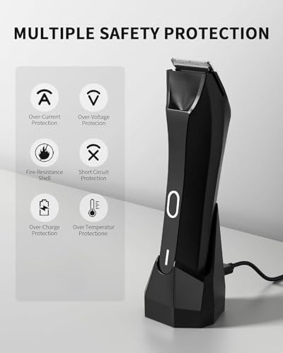 KWRNVO Charging Dock Replacement for Manscaped 4.0 - Wireless Charging Stand Base with 4.9FT USB Cable Avelisse