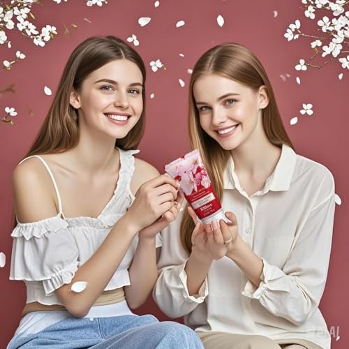 Luxury Hand Cream Moisturizing Set - 3-Pack 2.5 oz Japanese Cherry Blossom Lotion for Dry Hands, Travel-Sized Avelisse