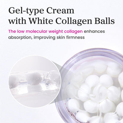 YADAH Collagen Hydra Core Cream – Capsule Filler Cream with 10 Types of Hyaluronic Acids, 1000ppm Low Molecular Collagen & Ceramide, Deep Hydration for Sensitive Skin, 1.76 oz Avelisse