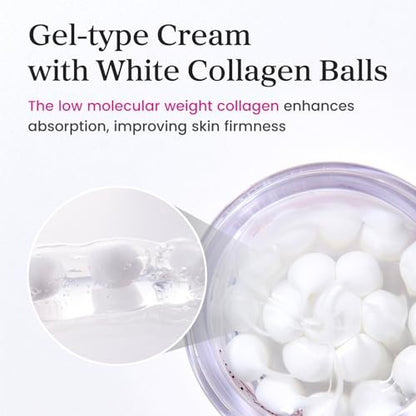 YADAH Collagen Hydra Core Cream – Capsule Filler Cream with 10 Types of Hyaluronic Acids, 1000ppm Low Molecular Collagen & Ceramide, Deep Hydration for Sensitive Skin, 1.76 oz Avelisse