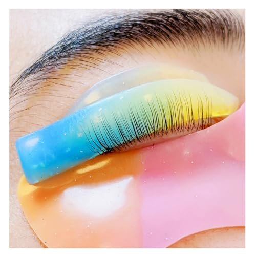 ICONSIAM Lash Lift Shields LU Curl 8 Size Lifting Pads for DIY Eyelash Lamination - Reusable Silicone Perm Rods Avelisse