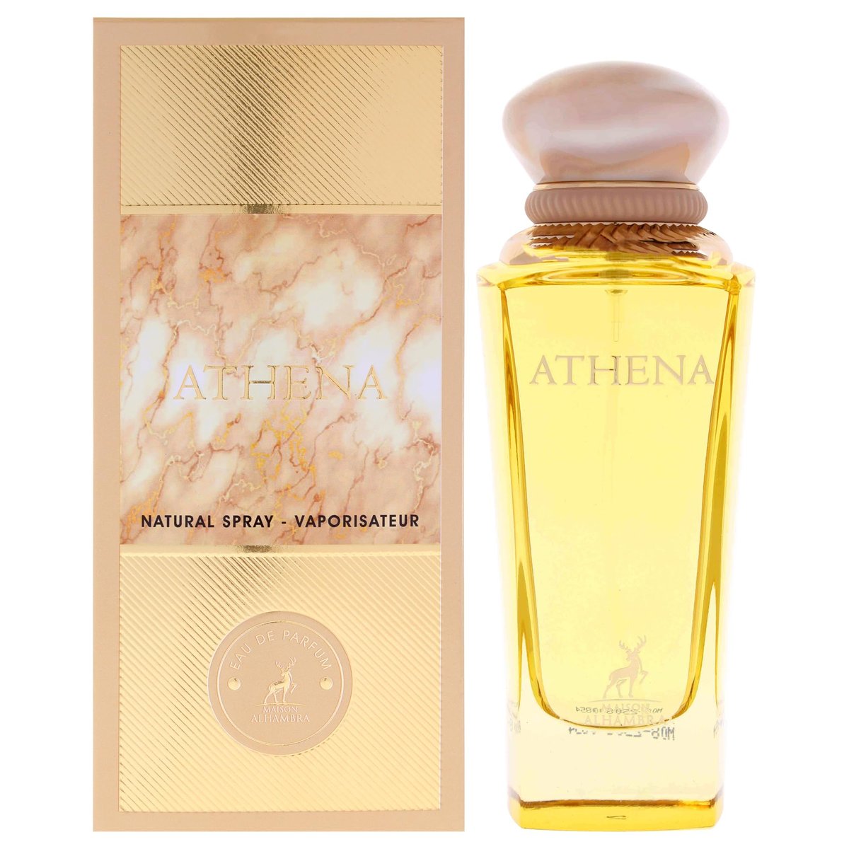 Lattafa Maison Alhambra Athena for Women Eau De Parfum Spray, 3.4 Fl Oz - görsel 1