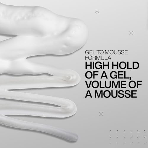 Redken Stay High Volumizing Mousse for Fine Hair - High Hold Gel to Mousse, Strong Hold for 24 Hours Avelisse