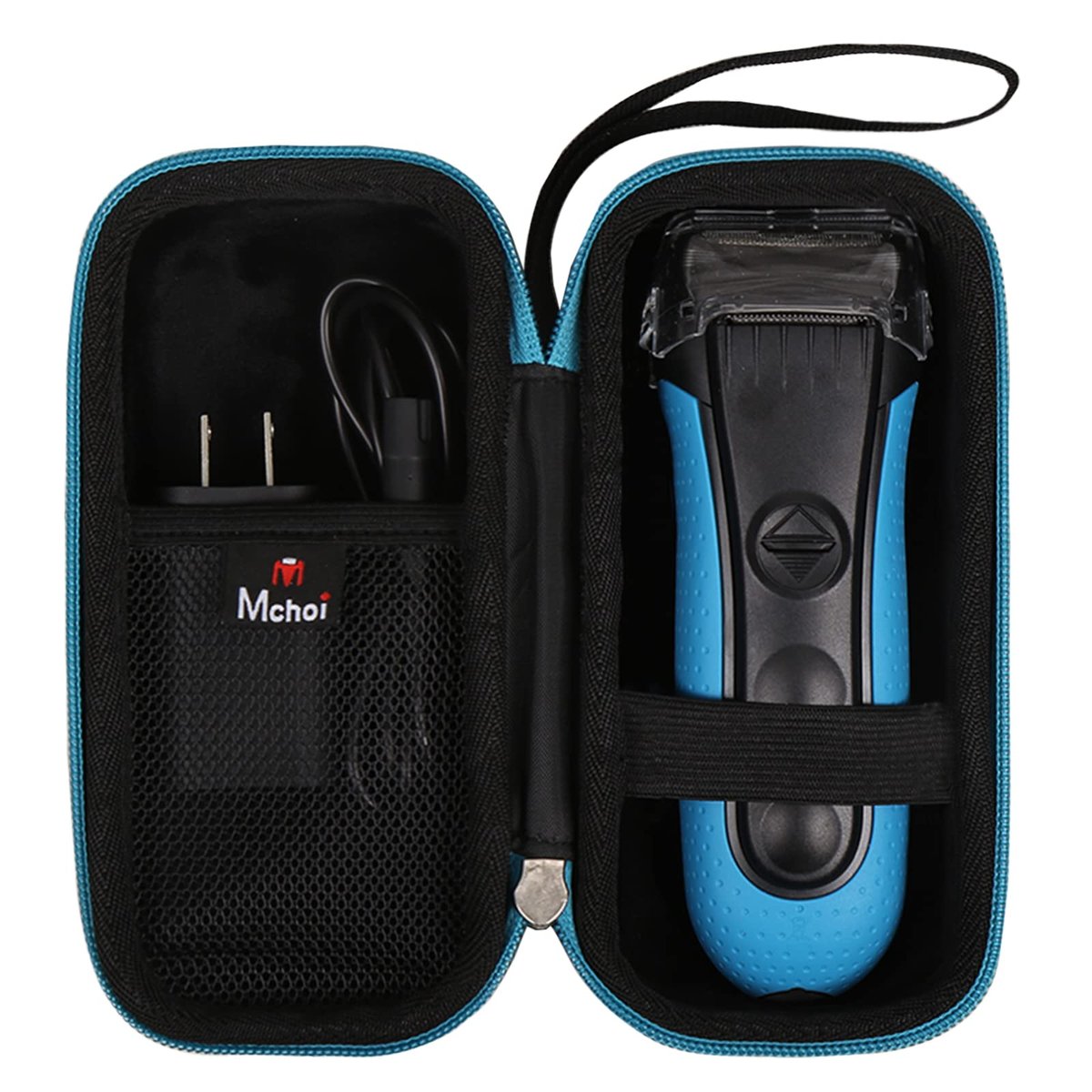 Mchoi Hard Travel Case for Braun Series 3/5 Electric Shavers - Protective EVA Storage - görsel 3