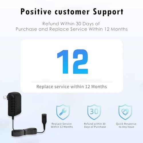 Liopif 12V Charger Replacement for Braun Series 3/5/6/7/8/9 Shavers – Cord Wall Power Adaptor for Braun Beard Trimmer & Electric Razor (Z20, 5513, 310s, 3040s) - görsel 12