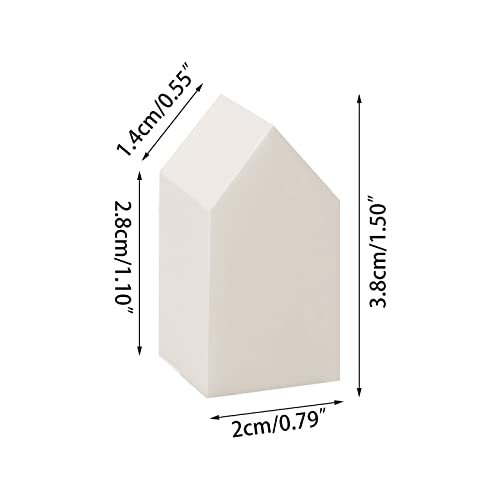 BAMTTOO 50-Pack Disposable Makeup Sponges - White Latex-Free Foundation Blenders for Flawless Application - görsel 6