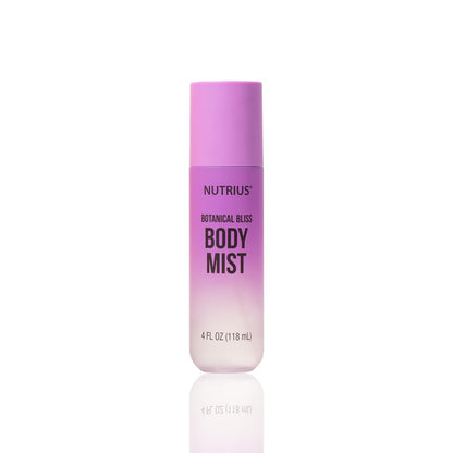 Nutrius Botanical Bliss Body Mist - Hydrating Natural Fragrance Spray for Women, Vegan & Cruelty Free, 4 fl oz Avelisse