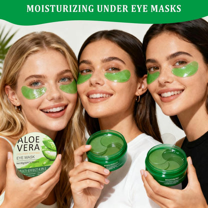 firstfly Under Eye Patches - 60 PCS Aloe Vera Eye Masks for Dark Circles and Puffiness, Hydrating Eye Mask Skincare Avelisse