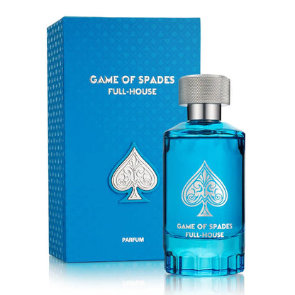 Jo Milano Game of Spades Full House Eau De Parfum Spray 3.4 oz (100ml) – Unisex Long Lasting Fragrance with Cinnamon, Oud Wood, Neroli, Orange, Ginger Avelisse