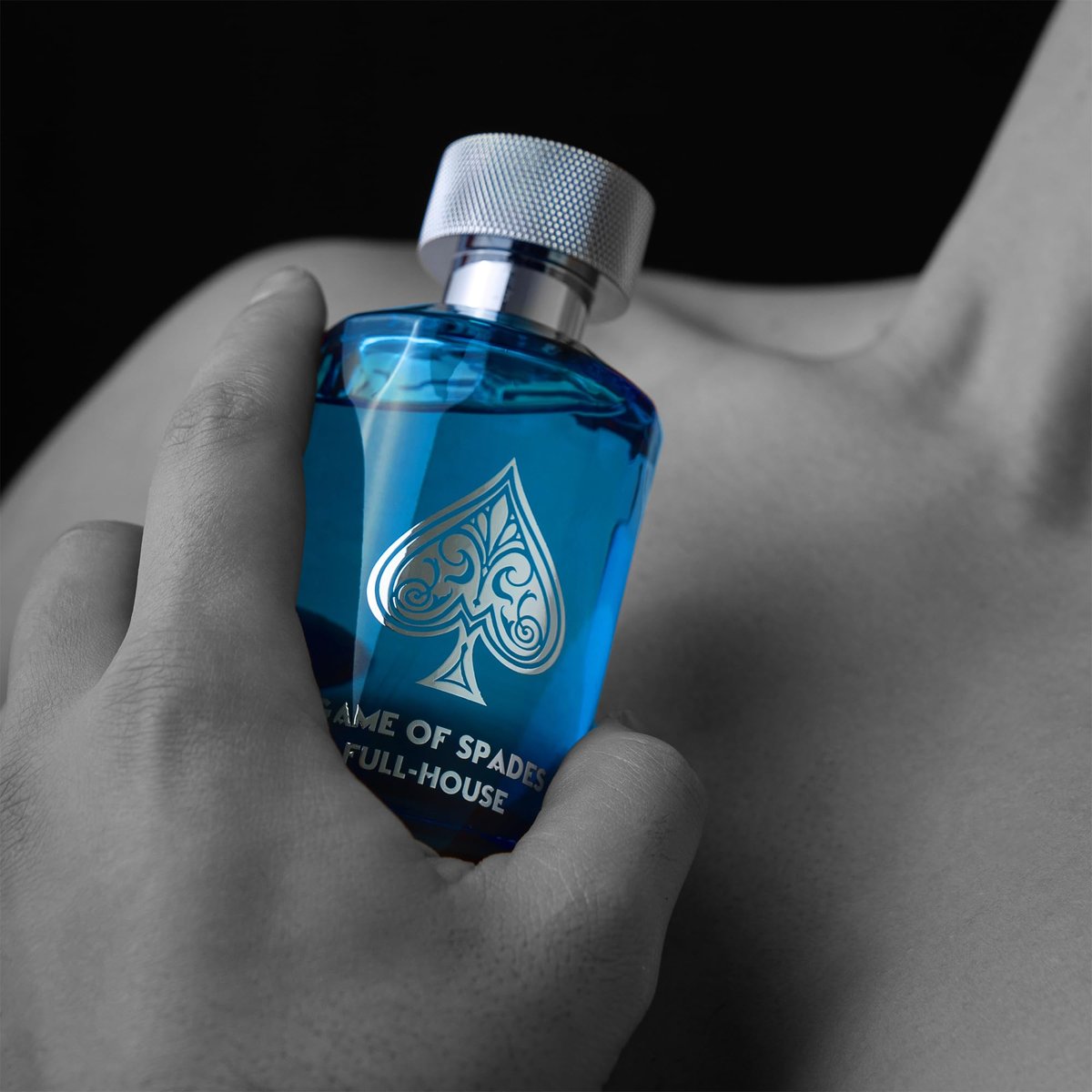 Jo Milano Game of Spades Full House Eau De Parfum Spray 3.4 oz (100ml) – Unisex Long Lasting Fragrance with Cinnamon, Oud Wood, Neroli, Orange, Ginger Avelisse
