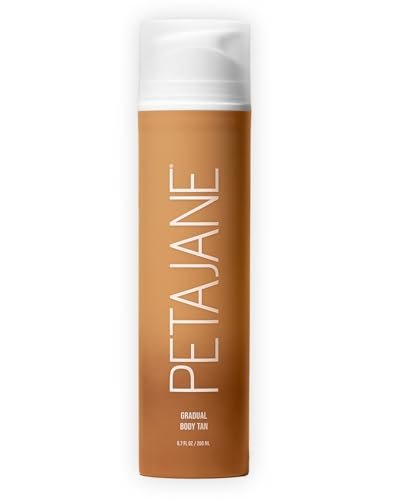 Peta Jane Gradual Tanning Body Lotion – Buildable, Streak-Free Natural Glow, Vegan & Cruelty-Free, 6.7 Fl Oz Avelisse
