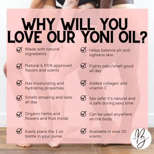 The Blush Spot Cotton Candy Yoni Oil for Women – Feminine Intimate Oil for pH Balance, Ingrown Hairs & Moisturizing – Sweet Scented Natural Daily Feminine Care (1 Fl Oz) Avelisse