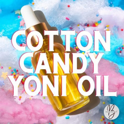 The Blush Spot Cotton Candy Yoni Oil for Women – Feminine Intimate Oil for pH Balance, Ingrown Hairs & Moisturizing – Sweet Scented Natural Daily Feminine Care (1 Fl Oz) Avelisse