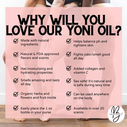 The Blush Spot Cotton Candy Yoni Oil for Women – Feminine Intimate Oil for pH Balance, Ingrown Hairs & Moisturizing – Sweet Scented Natural Daily Feminine Care (1 Fl Oz) Avelisse