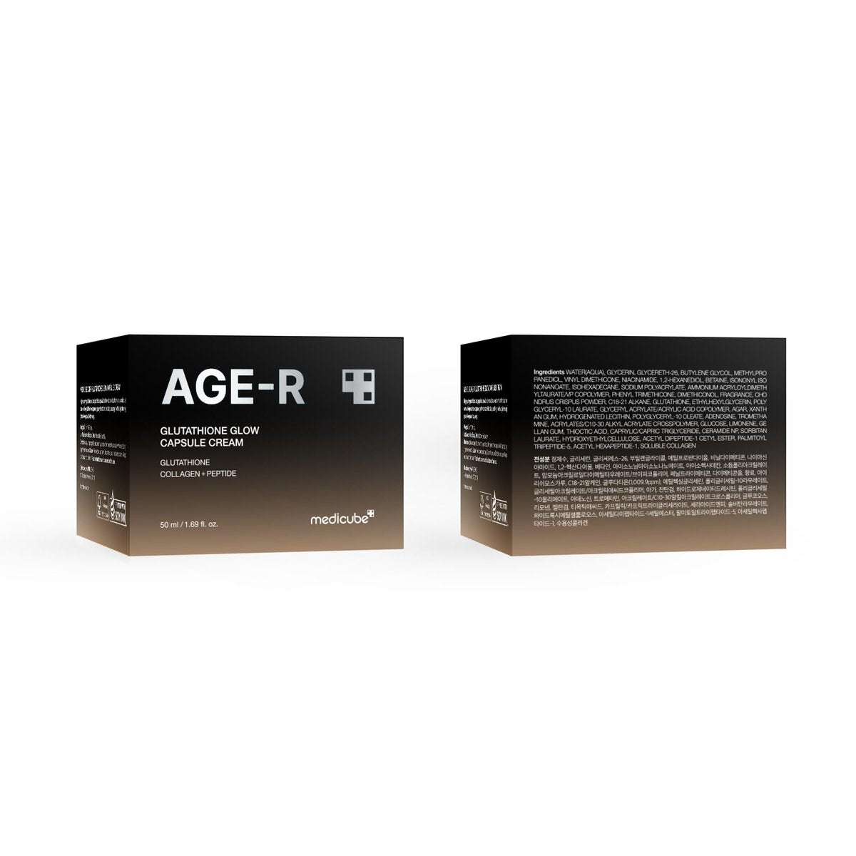 Medicube AGE-R Glutathione Glow Capsule Facial Cream – Instant Lifting Moisturizer with Collagen Peptide for Hydrating Glow, Improves Blemishes & Uneven Skin Tone – Korean Skin Care 1.69 fl.oz Avelisse