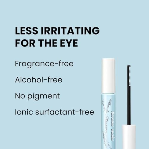 HEROINE MAKE by KISSME Waterproof Mascara Black - Volume & Length with Defining Fiber, Long Curl Eye Makeup, Gentle Mascara Remover Oil Free, Made in Japan (2 Set) Avelisse