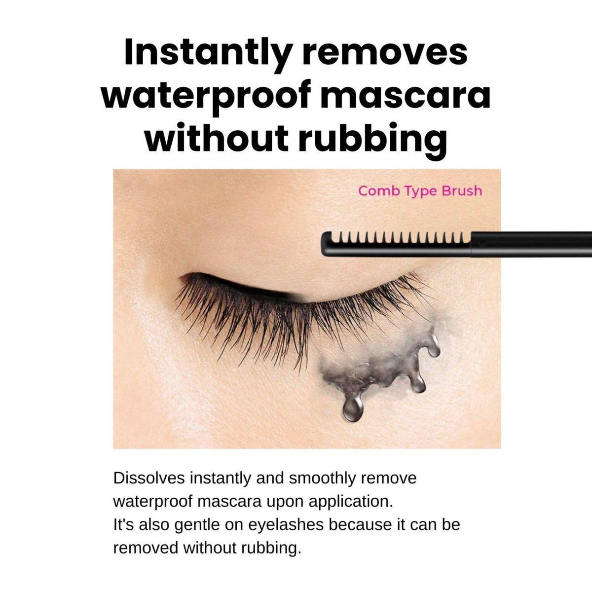 HEROINE MAKE by KISSME Waterproof Mascara Black - Volume & Length with Defining Fiber, Long Curl Eye Makeup, Gentle Mascara Remover Oil Free, Made in Japan (2 Set) Avelisse