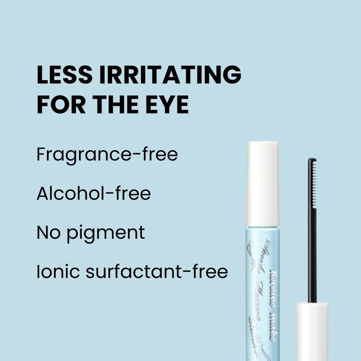 HEROINE MAKE by KISSME Waterproof Mascara Black - Volume & Length with Defining Fiber, Long Curl Eye Makeup, Gentle Mascara Remover Oil Free, Made in Japan (2 Set) Avelisse