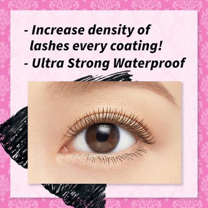 Heroine Make Volumizing Waterproof Mascara & Gentle Oil-Free Remover, Long-Lasting Natural Look, 2-Piece Set Avelisse