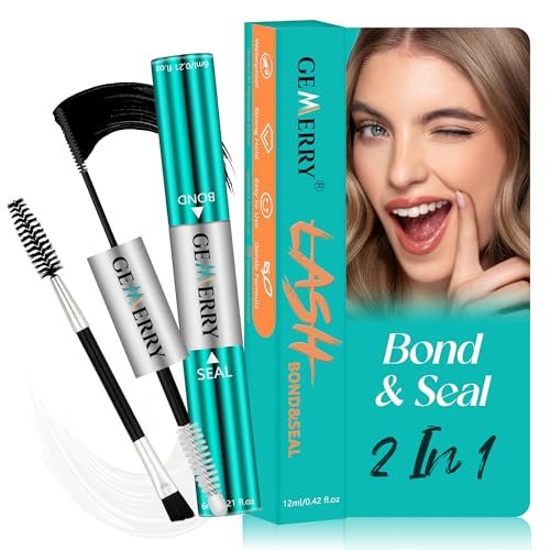 GEMERRY Lash Bond and Seal Waterproof 12ml Eyelash Glue for Clusters – Long Lasting 72-96 Hours, At-Home Use - görsel 2