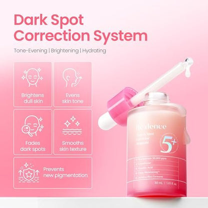 Redence Dark Spot Corrector Serum with 5% Niacinamide & Vitamin C | Tone & Spot Ampoule for Uneven Tone & Hydration | Korean Daily Skincare for All Skin Types | 30ml / 1 fl oz Avelisse