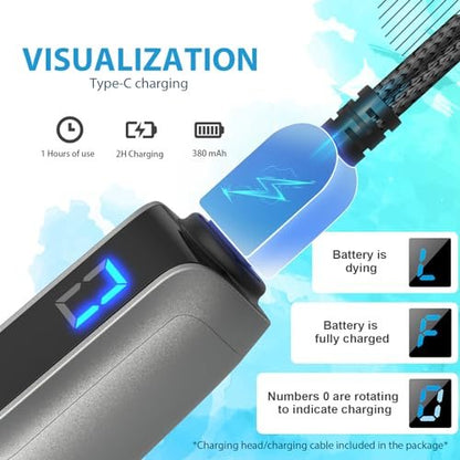 CLETINA Microneedle Roller Pen for Home Use - 0.24MM Derma Roller for Women & Men - Micro Needle Skin Tool Avelisse