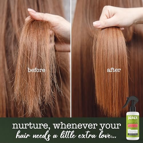 SAUCE BEAUTY Bond-Repairing Leave-In Hair Mask, Guacamole Whip - 8 fl oz (236 ml) Avelisse